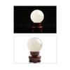 HDKYSWBUEJ Feng Shui Ornaments White Crystal Ball Glass Office Lucky Special Polished Gift Decoration Witchcraft view 2