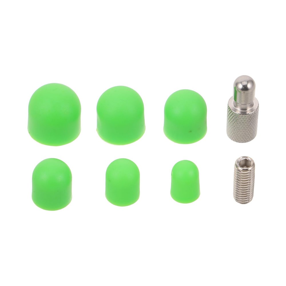 AKOOSY 6pcs Tools Paintless Dent Removal Awl Heads Tap down Pen Tips for Auto Body Repair Rod