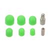 AKOOSY 6pcs Tools Paintless Dent Removal Awl Heads Tap down Pen Tips for Auto Body Repair Rod view 1