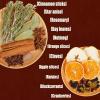 Festive Hot Drink Spice Blend (22g*4) Star Anise, Cloves for Cider, Mulled Wine & Winter Drinks(126g Orange Berry (3 sets 1 box)) view 2