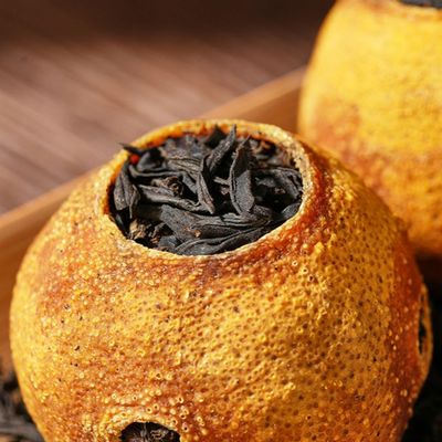 Classic Chinese Lemon Black Tea Exquisite Blend of Lemon and Lapsang Souchong-Unique Tea Charm-300g