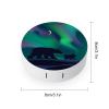 fkgvwo Contact Lens Case Galaxy Polar Bear Contact Lens Holder Box Container Soak Storage Kit view 2
