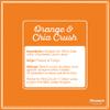 Foodwick (Foodwick Orange & Chia Crush 285g Glass Jar No Added Sugar Fruit Spread 65% Oranges Sweetened with Date Juice Chia Seeds for Fibre Vegan Jam Alternative Clean Label) view 4
