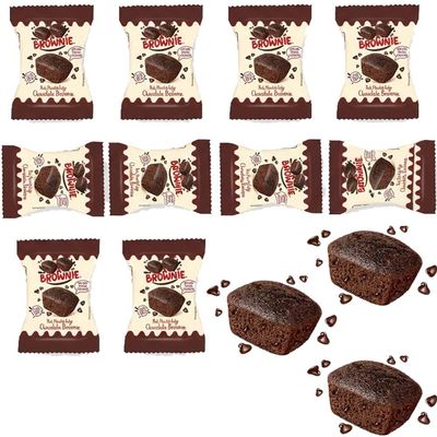 Pick Your Brownie Individually Wrapped Chocolate Brownies Rich, Moist & Delicious Treats Perfect Snack & Gift (40 x pack)