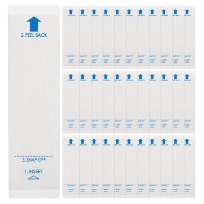 EXAOMBLE 150pcs Disposable Covers Paper Safe Protective Sleeve for Clinic Oral Armpit Use