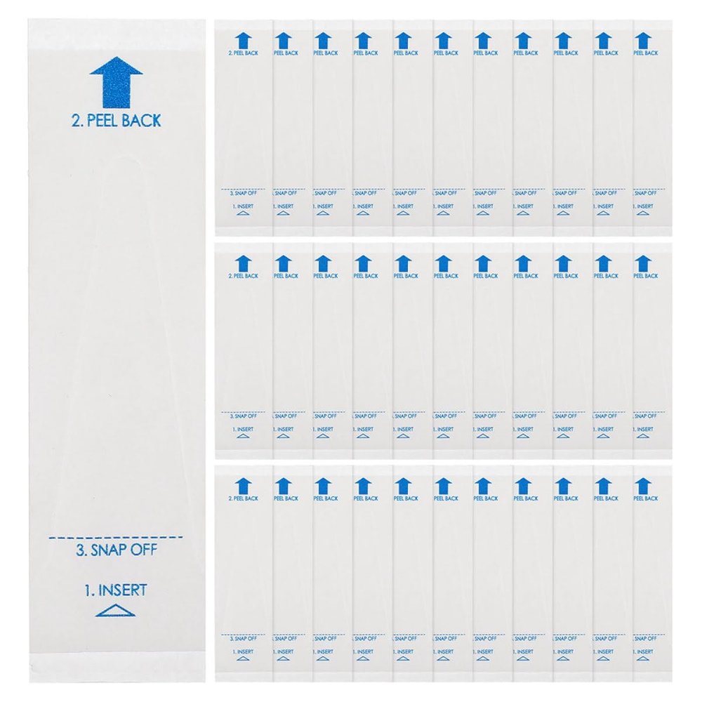 EXAOMBLE 150pcs Disposable Covers Paper Safe Protective Sleeve for Clinic Oral Armpit Use