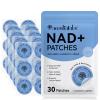 NAD+ Patches 30 Count | NMN & Resveratrol Supplement | Anti-Aging Support | Cellular Repair & Energy Boost | Skin-Friendly 8-Hour Sustained Transdermal Release | Vegan Cruelty-Free Paraben-Free view 1