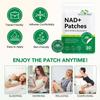 NAD+ Patches 30 Count | NMN & Resveratrol Supplement | Anti-Aging Support | Cellular Repair & Energy Boost | Skin-Friendly 8-Hour Sustained Transdermal Release | Vegan Cruelty-Free Paraben-Free view 2