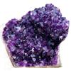 QMKADFQXF 1pc 300-350g Amethyst Geode Purple Crystal Quartz Cluster Dream Thunder Egg Natural crystal rough view 1
