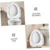 Toilet Lid Bumpers 5pcs Silicone Adhesive Buffer Pads for Lid view 3