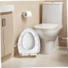 Toilet Lid Bumpers 5pcs Silicone Adhesive Buffer Pads for Lid view 4