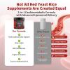 Advanced Healthy Heart & Healthy Cholesterol Levels Formula for Men & WomenNatural Cholesterol Support,Vegan, Non-GMO, Gluten-Free view 3
