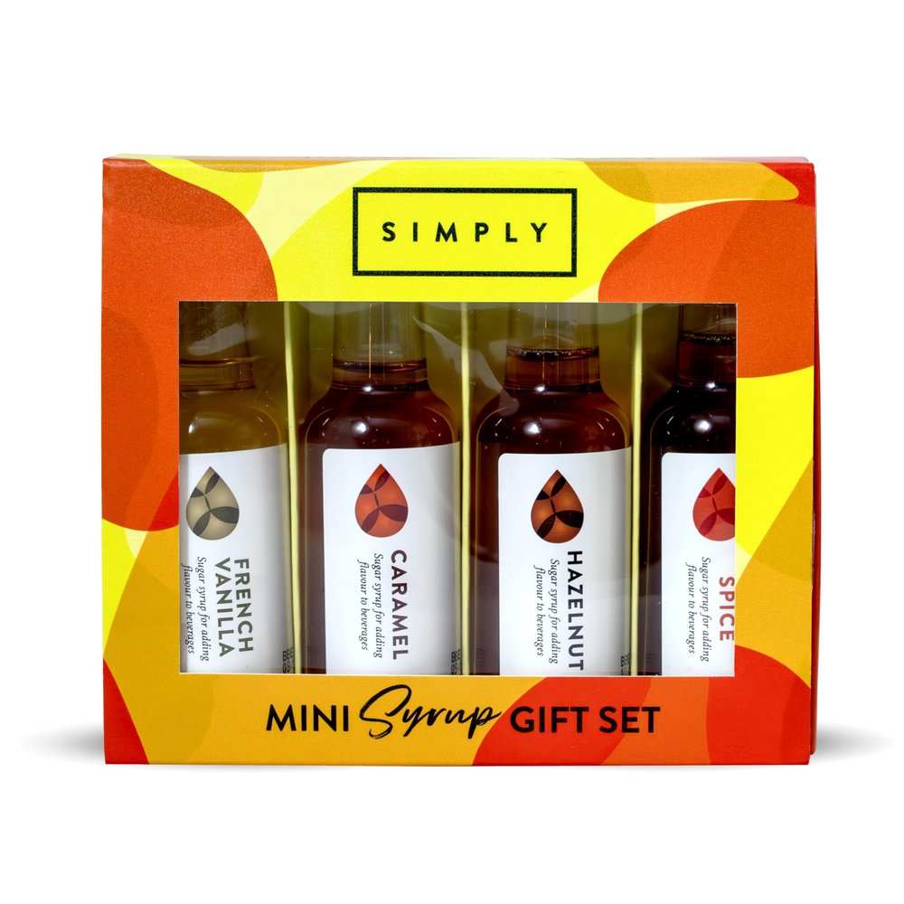 SIMPLY Coffee Syrup Gift Set (4 x 50ml)