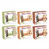 Le Pain des Fleurs 6 x 150g Organic Crispbread Variety - Buckwheat, Chestnut, Quinoa - Organic, Gluten-Free & Vegan, 2 Each - Healthy High-Fibre, Plant-Based Snacks