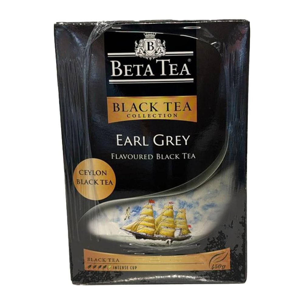 Beta Tea Earl Grey Black Ceylon Tea 450G Product Of Srilanka Pack Of 1