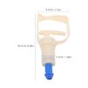 HAMPPLIES Vacuum Cupping Device Hand Pump Suction Pump for Massage Accessories Use Replacement for Neck Back and Shoulder Relief view 2