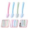 IMIKEYA 4Pcs Plastic Long Handle Shoe Cleaning Brush Set, Multi-Surface Sturdy Washing Brushes for Home Use, Household Shoe Scrubbers with Stiff Bristles for Effective Dirt Random Color view 4