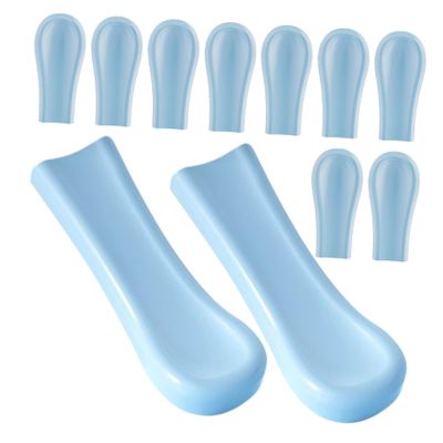 SHOWERORO 30pcs Silicone Earwax Removal Sleeves with Replaceable Covers, User-Friendly and Versatile Earwax Cleaning Tool, Reusable Ear Spoon Covers for Home Ear Care