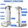 ZenSeFarin Body Fat Analyzers Body,Body Fat Measurement Device,Full Gym Body Scanner Health Monitoring Fat Analyzer Measurement Device Scanner Composition Analyzer Machine Monitors White view 2