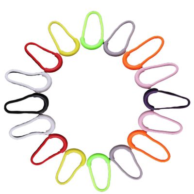 ULTECHNOVO 18Pcs Assorted Plastic Zip Pullers with Strings Replacement Zipper Pull Cords Fastener Sliders for Backpacks Sewing Accessories