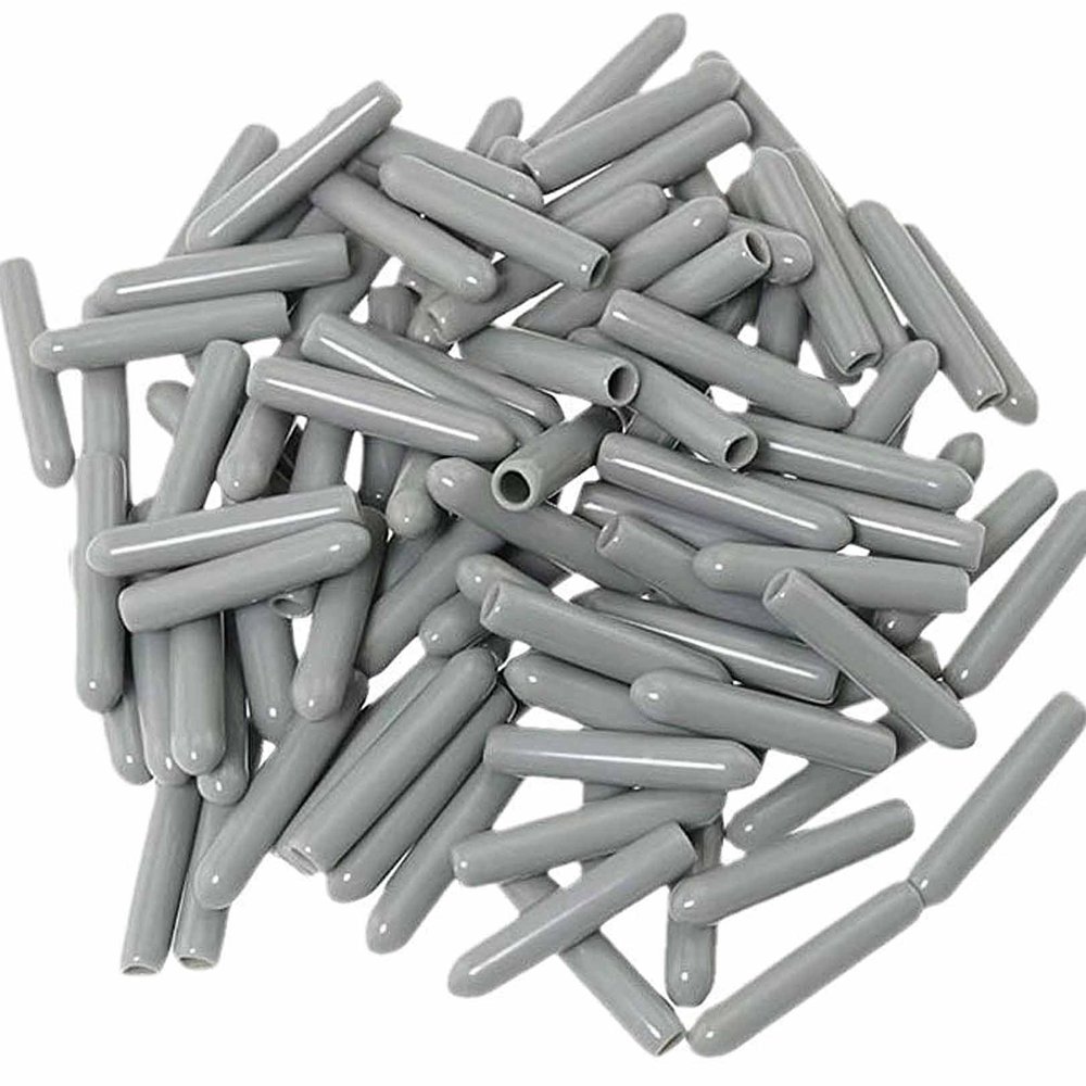 Pack of 100 Dishwasher Basket Rust Repair, Dish Rack Protective Cap, Dishwasher Frame Cover Caps, Rust Protection Replacement Parts for All Dish Baskets, Extra Strong Rust Protection for Dishwasher