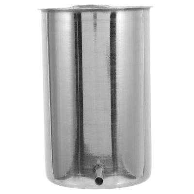 ARTSEWPLY 1000ml Stainless Steel Hanging Metal Bucket with Easy to Operate and Easy to Hold Features Sturdy Cleaning Tool for Home Use