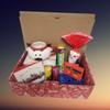 Festive Ceramic Mug Gift Hamper with Assorted Sweets, Greeting Card and Treats Box Christmas Hot Chocolate Set for Holiday Gifting, Winter Cosy Moments (Style 2) view 2