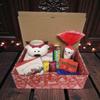 Festive Ceramic Mug Gift Hamper with Assorted Sweets, Greeting Card and Treats Box Christmas Hot Chocolate Set for Holiday Gifting, Winter Cosy Moments (Style 2) view 3
