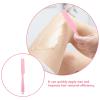 jojofuny Reusable Non-Stick Silicone Waxing Sticks for Easy Hair Removal with Soft Silicone Material and Nonstick Design Body Wax Applicator Tool view 3