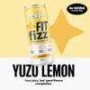 Nexba Fit Fizz Yuzu Lemon, 330 ml (Pack of 12) view 2