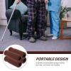ifundom Crutch Handles Grip Set 4pcs Non-Slip Thicken Foam Cane Handle Grip Replacement Soft Comfortable Elderly Walking Aid Accessories for Seniors Mobility Support view 4