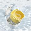 Denture Cup - Soaking Container, Leak Proof Cleaning Cup with Lid Feature, Retainer Bath Box with Compact Design Detail, Home Office Accessory Set Travel Friendly, Mouth Guard Case Use view 2