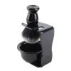 FreshCart Basics Beard Shaving Brush Bowl Holder Set Sturdy Beard Cleaning Tool for Men Gift, Father's Day, Holiday 3pcs view 4