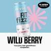 Nexba Fit Fizz Wild Berry, 330 ml (Pack of 12) view 2