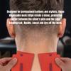American Beauty Supply Disposable Barber Neck Strips for Hair Cutting & Shaving Soft, Stretchable & Hygienic Neck PaperBlack, Red & White Color Options (200, Red) view 4