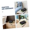 TEHAUX Shockproof EVA Storage Bag for with Lanyard, Portable Protective Case with Green Zipper, Household Non-Contact Carrying Pouch view 3