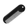 ARTSEWPLY Zinc Alloy Beard Comb Portable Hair Accessory Black Mini Styling Comb for MenS Beard Grooming Salon Use view 1