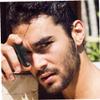ARTSEWPLY Zinc Alloy Beard Comb Portable Hair Accessory Black Mini Styling Comb for MenS Beard Grooming Salon Use view 4