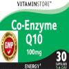 High Strength Vitamin Store Co Coenzyme Q10 100mg and Vitamin B1 30 Capsules GMP Certified Product Pack of 2 view 2