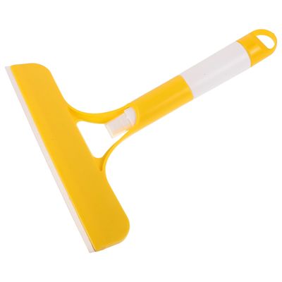 WATIIFUFU Window and Brush Tool 3-in-1 Cleaner Squeegee with Spray Sturdy Plastic Design for Streak-free Cleaning of Glass Doors, Tabletops, Bathroom Mirrors, and Car Windows