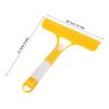 WATIIFUFU Window and Brush Tool 3-in-1 Cleaner Squeegee with Spray Sturdy Plastic Design for Streak-free Cleaning of Glass Doors, Tabletops, Bathroom Mirrors, and Car Windows view 2