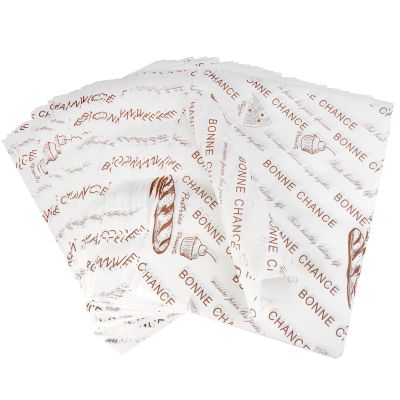 100 Pieces Greaseproof Paper Sheets 38 X 28 cm Retro Newspaper Printing Style Food Wrapping Papers, Safe Greaseproof Deli Wrap Papers for Sandwiches, Deli Foods, Burgers, Chips