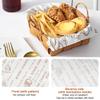 100 Pieces Greaseproof Paper Sheets 38 X 28 cm Retro Newspaper Printing Style Food Wrapping Papers, Safe Greaseproof Deli Wrap Papers for Sandwiches, Deli Foods, Burgers, Chips view 4