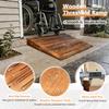 Wooden Threshold Ramp for Home Steps Door Ramp for Wheelchair, Walker view 3