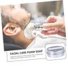 Homoyoyo Men's Facial Soap 60g with Soothing Properties and Rich Lather, Aluminium Packaging for Facial Care and Shaving Hair Cleaning, Suitable for Men view 3