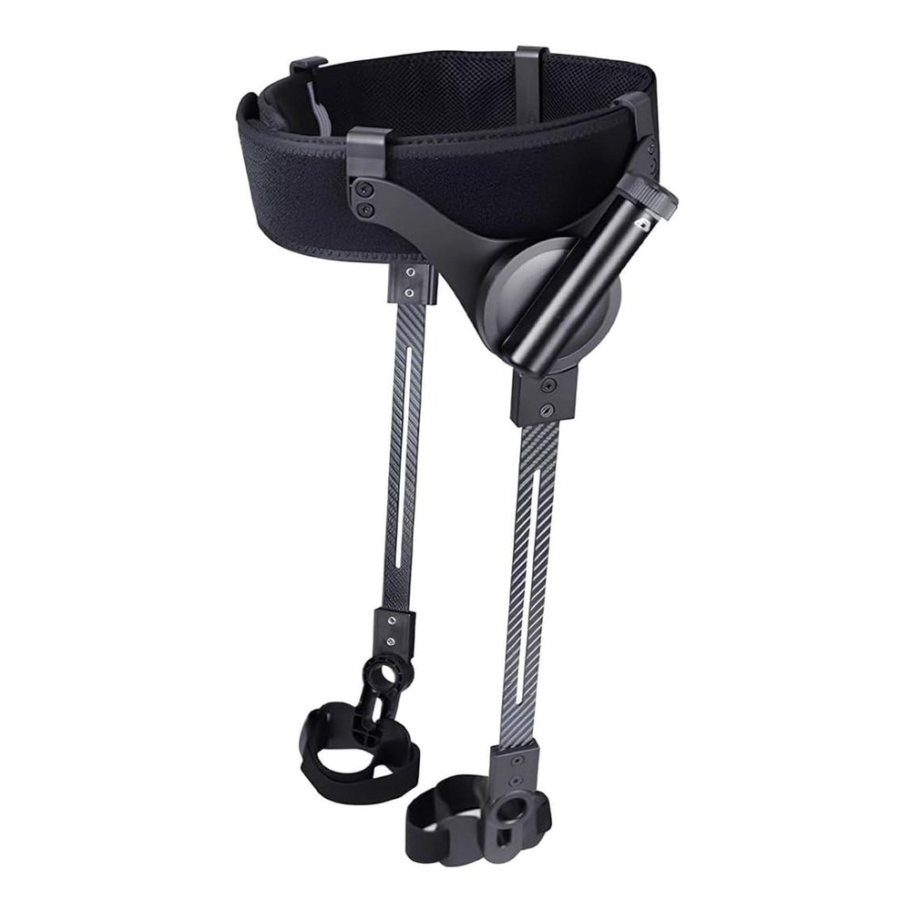 Exoskeleton Walking Assist Device for Lower Limbs - Assisted Walking Aid for Leg Rehabilitation and Elderly Stroke Recovery, Adjustable Strength