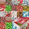 Christmas Sweet Mix Gift Box - Christmas Themed Variety of Pick n Mix Sweets with Merry Chriistmas Box (500g)