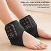 2Pcs Rechargeable Foot Warmer & Massager with Heating - Shiatsu Kneading for Tired Feet, Portable Wireless Design with Adjustable Heat Settings 3-Speed & 5-Temperature (Black) view 2