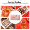 Brown Sugar Ginger Tea, Jujube Red Dates Longan Wolfberry Rose Tea Health Wellness Tea Bag for Relieves Menstrual Cramps Promotes Blood Circulation-500g/17.6oz view 2