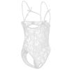 Sexy Outfits For The Bedroom, Lace Teddy Lingerie Women'S One Piece Date Night 'S Day Outfits Women Lingerie Sets Uk Plus Size Womens Bodysuits Valentine Lingerie Set (L, White) view 2